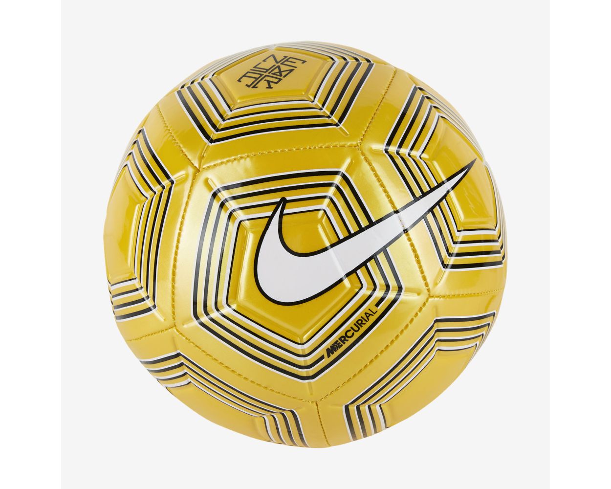 Nike Neymar Strike Ball - Yellow/White/Black
