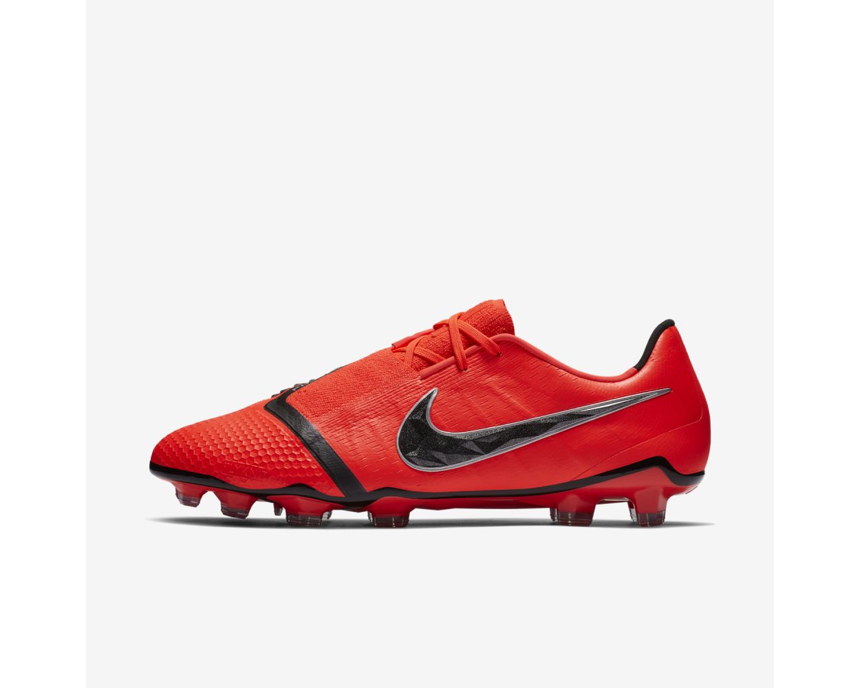 Nike Phantom Venom Elite Firm Ground Soccer Cleats Mens Bright Crimson Black Game Over