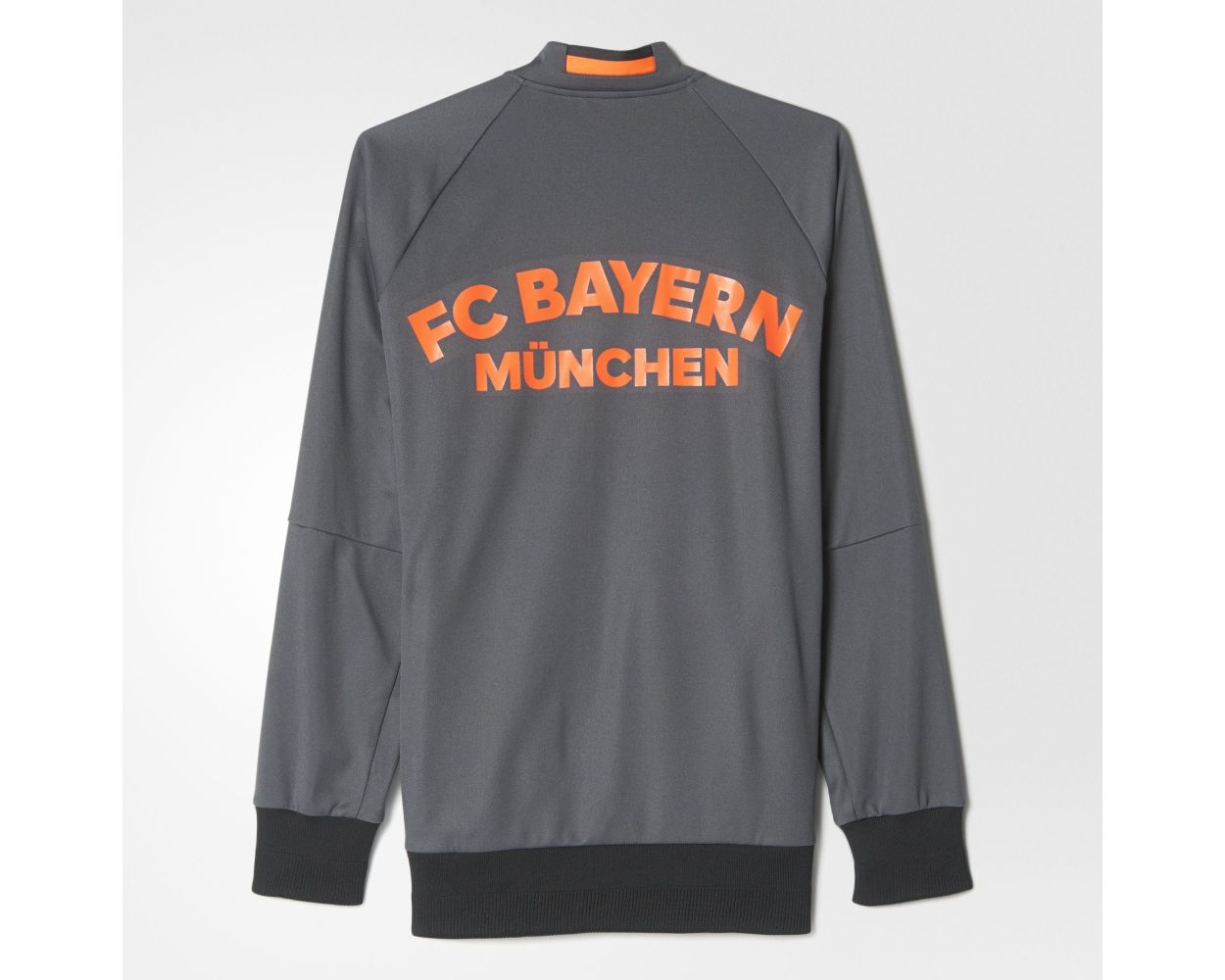 adidas Bayern Munich Anthem Jacket - Dark Grey