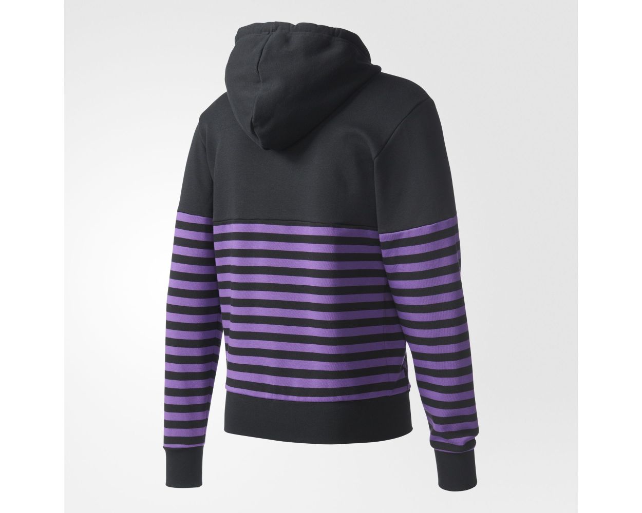 Adidas Real Madrid Full-Zip Hoodie - Black/Purple