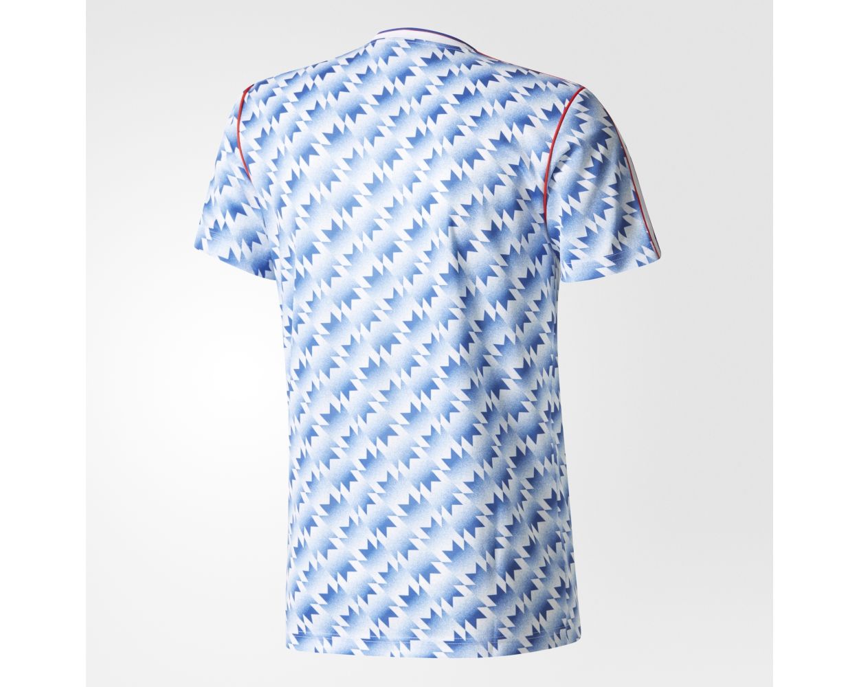 man utd retro blue and white