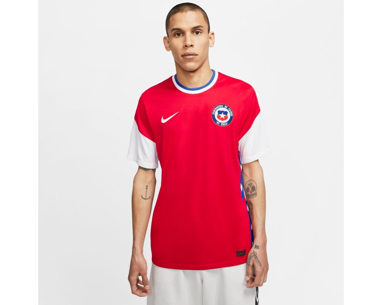 Nike Chile 2020/21 Stadium Home Jersey