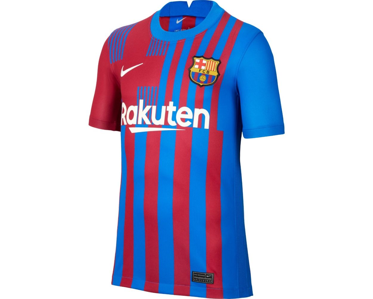 Nike Barcelona Youth Home Jersey 2021 - Blue