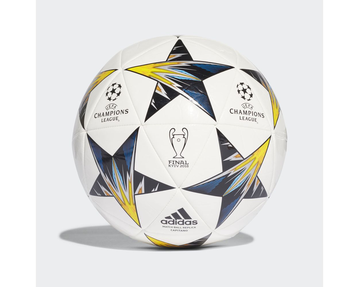 adidas UEFA Champions League Finale Kiev Capitano Ball 2018 - White