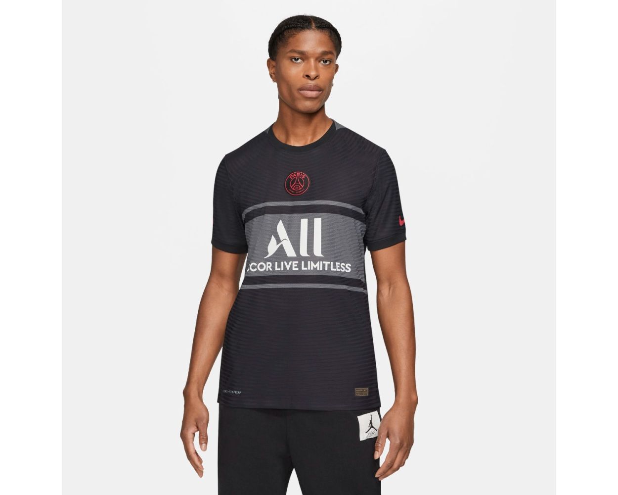 Nike PSG Auth 3rd Jersey 2021 - Black