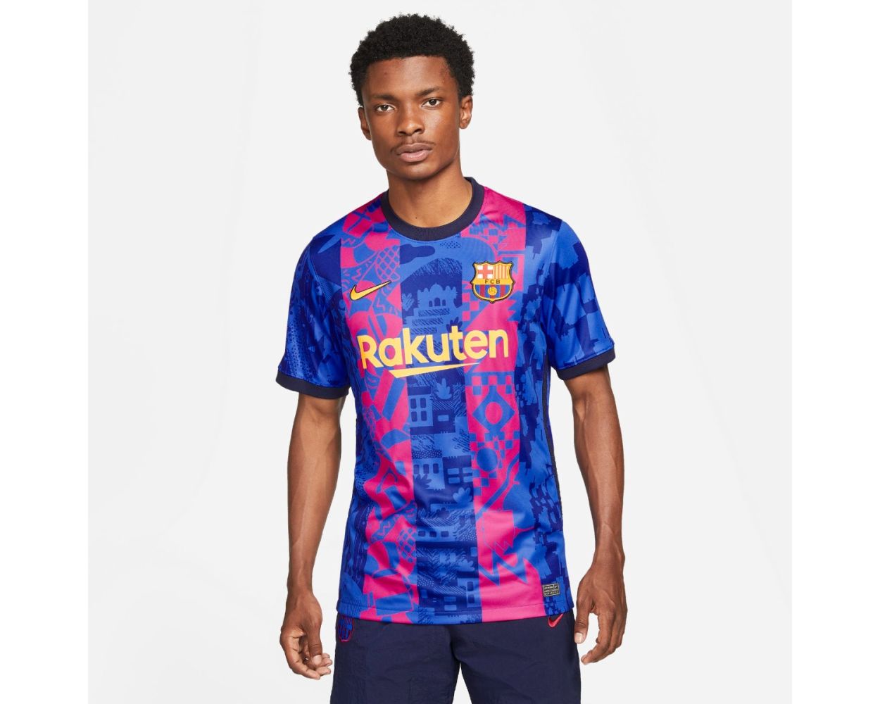 Nike Barcelona 3rd Jersey 2021 - Blue
