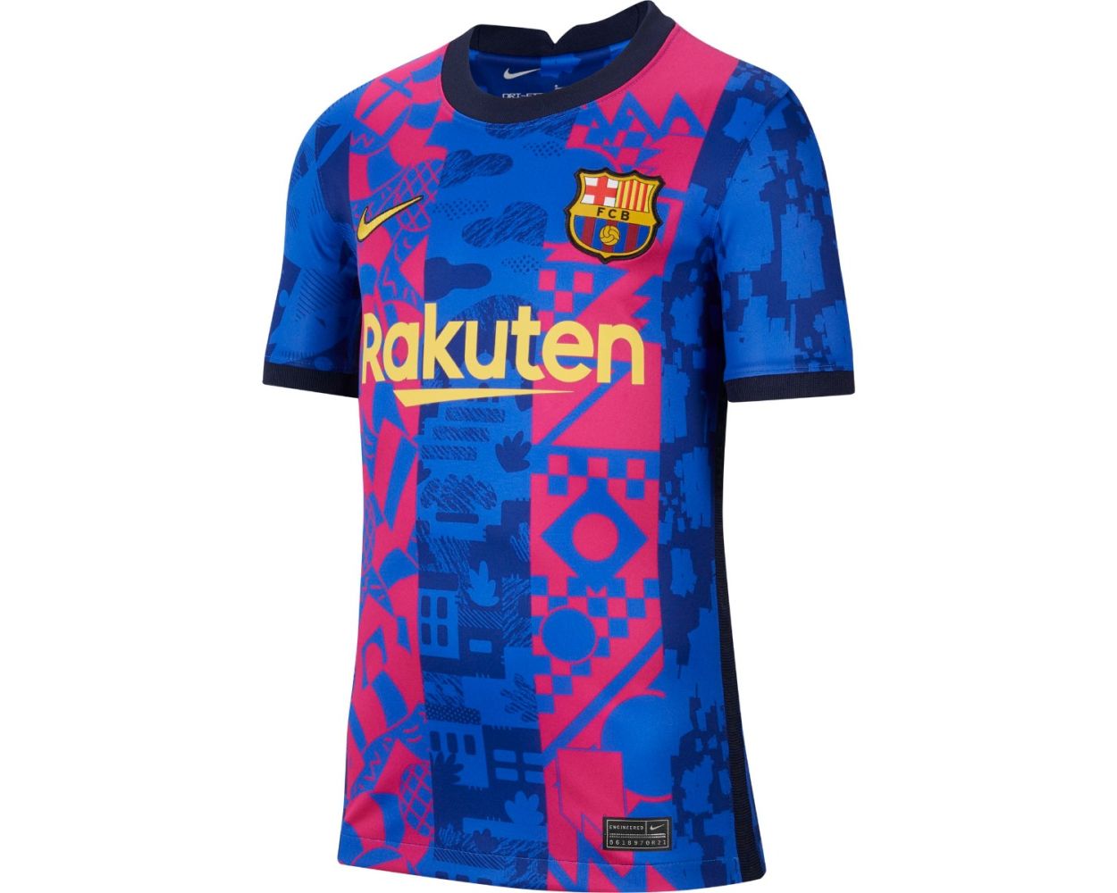 Nike Barcelona Youth 3rd Jersey - Blue