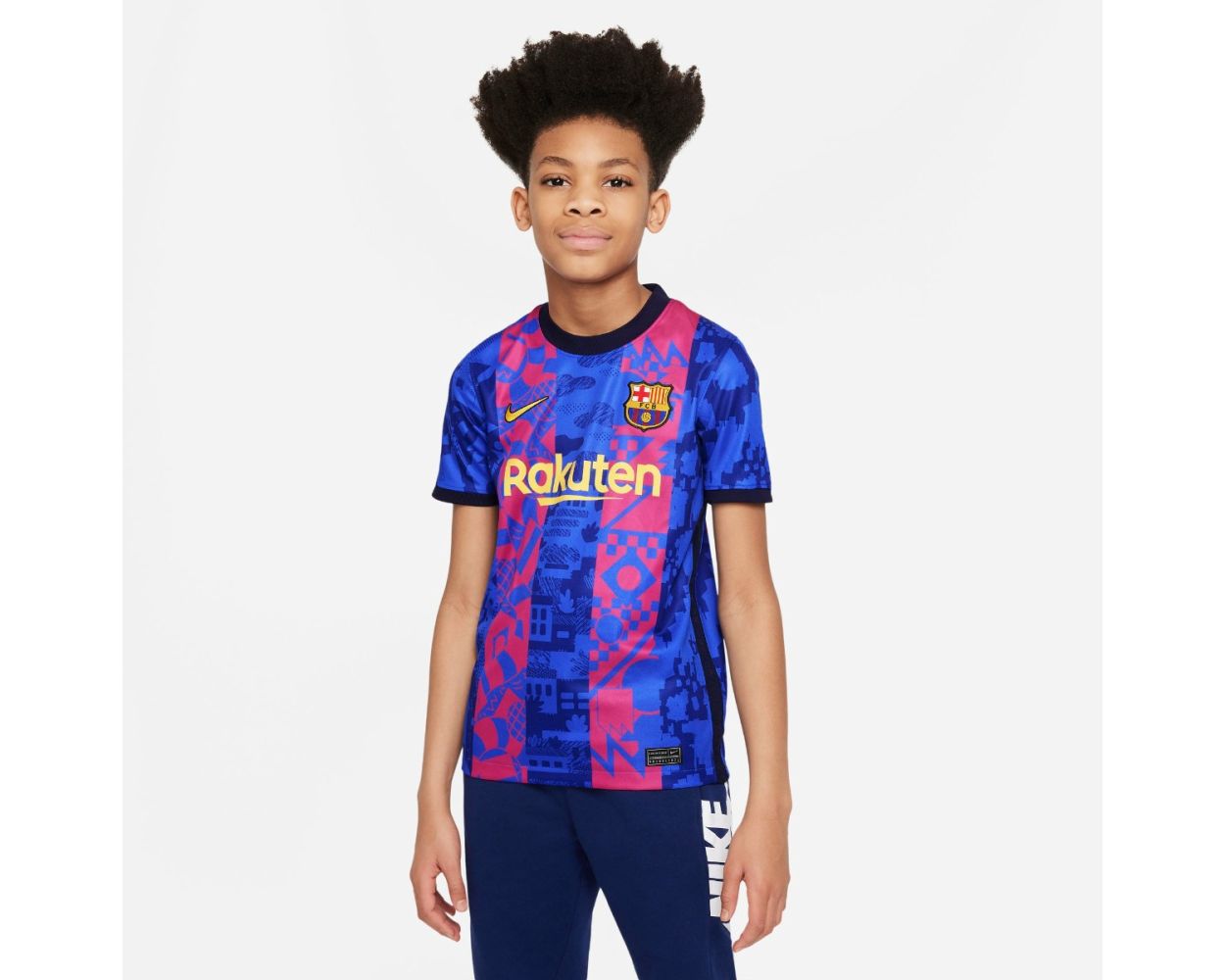 Nike Barcelona Youth 3rd Jersey - Blue