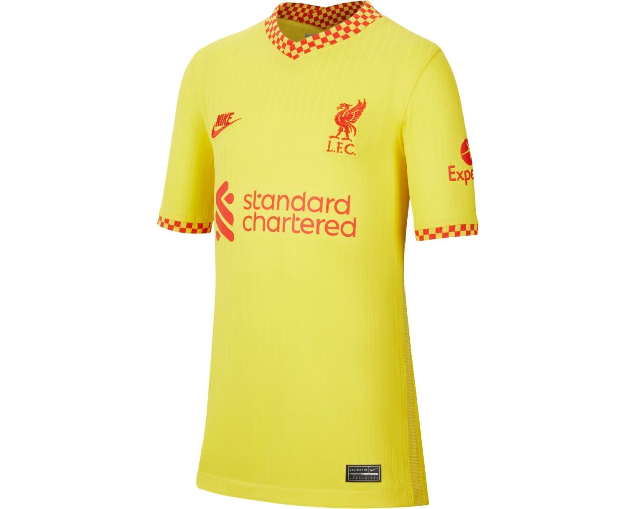 Nike Liverpool 3rd Youth Jersey 2021 - Yellow