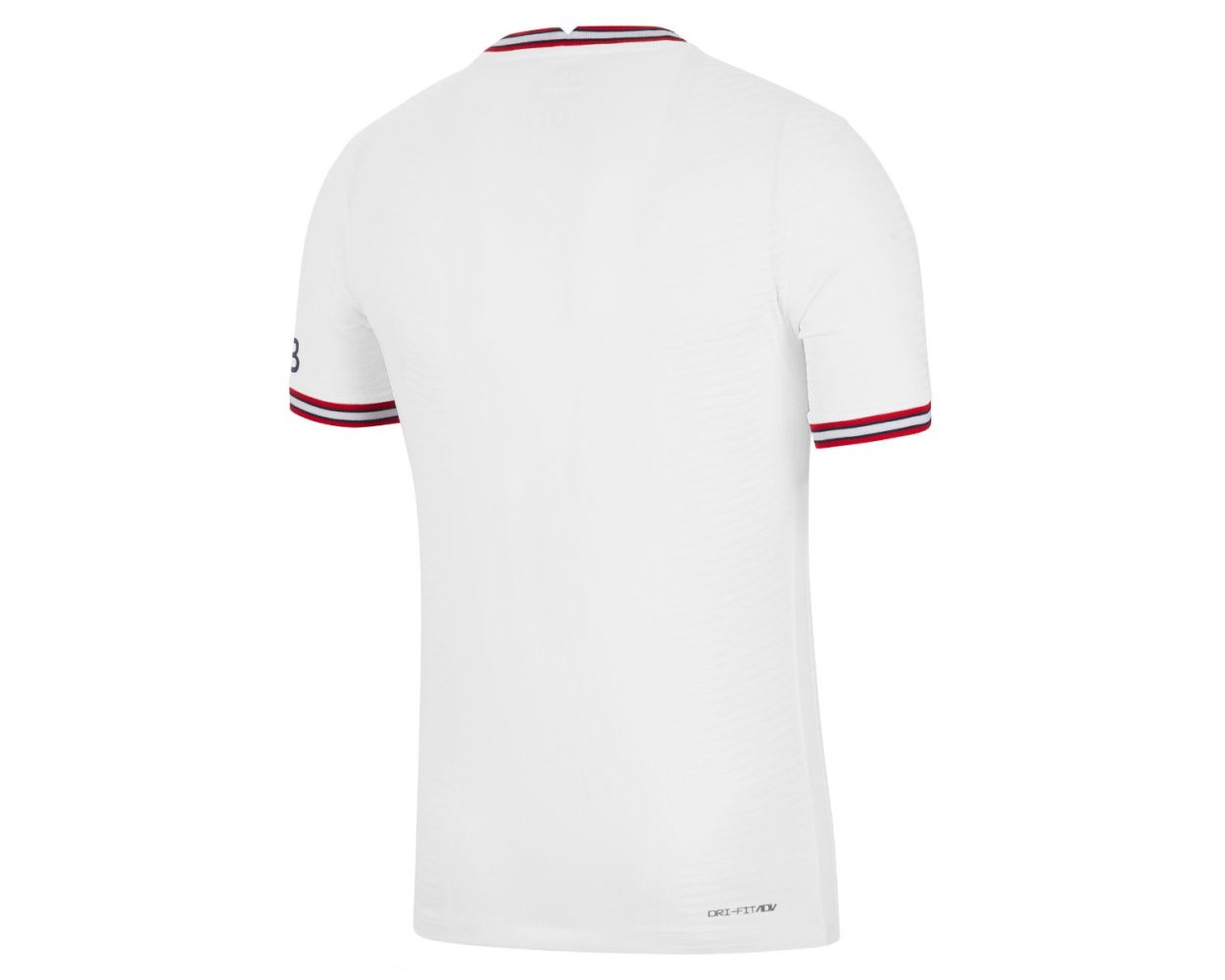 psg white collar jersey