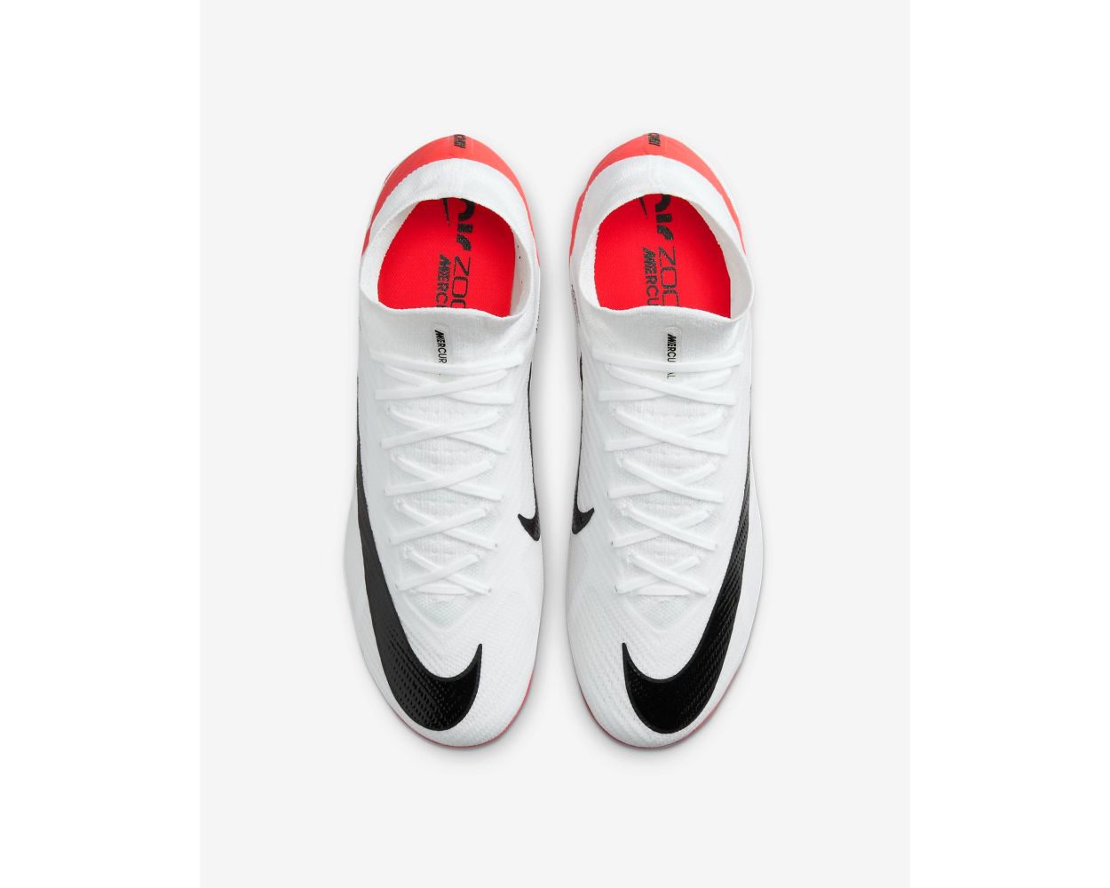 Nike Zoom Superfly 9 Elite FG - White/Red