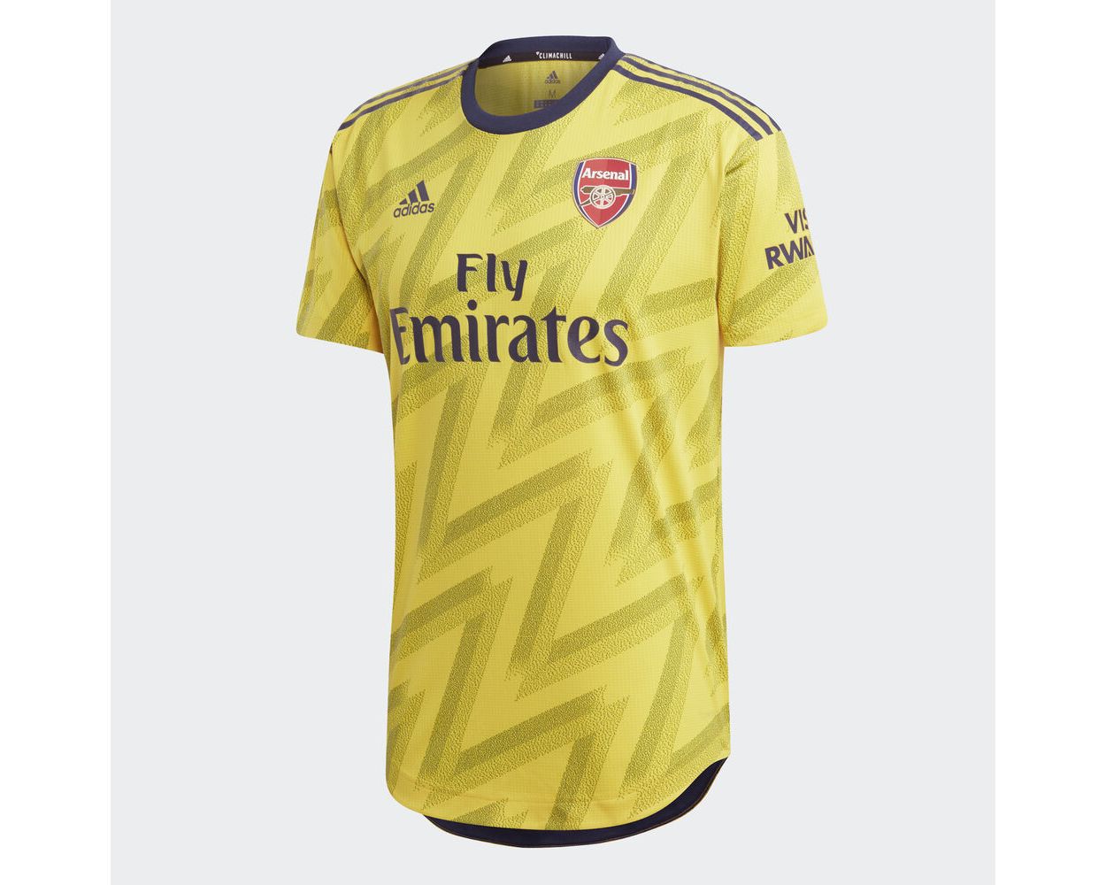 adidas Arsenal Away Authentic Jersey Mens 2019 20 Yellow