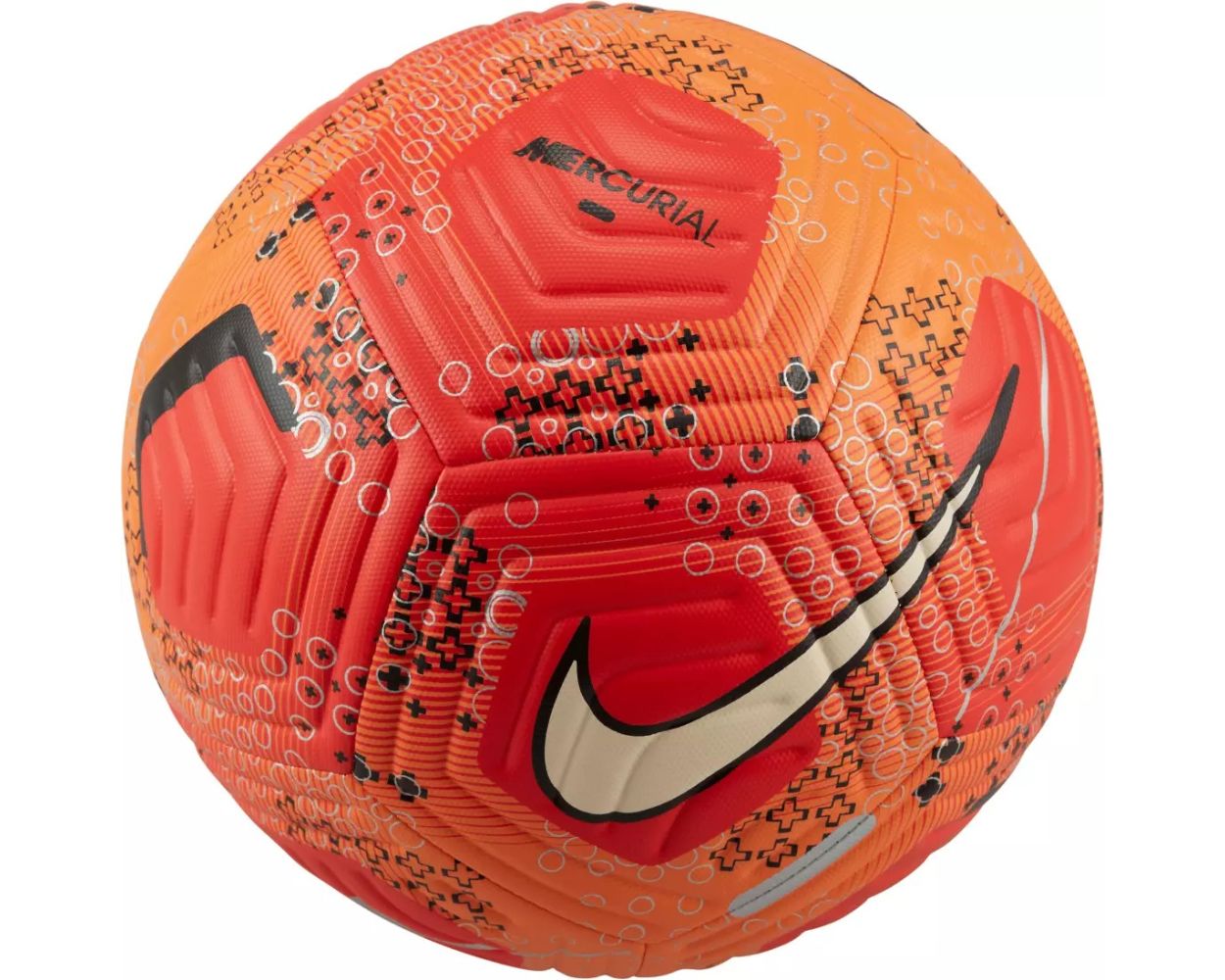 Nike CR7 Academy Soccer Ball Orange