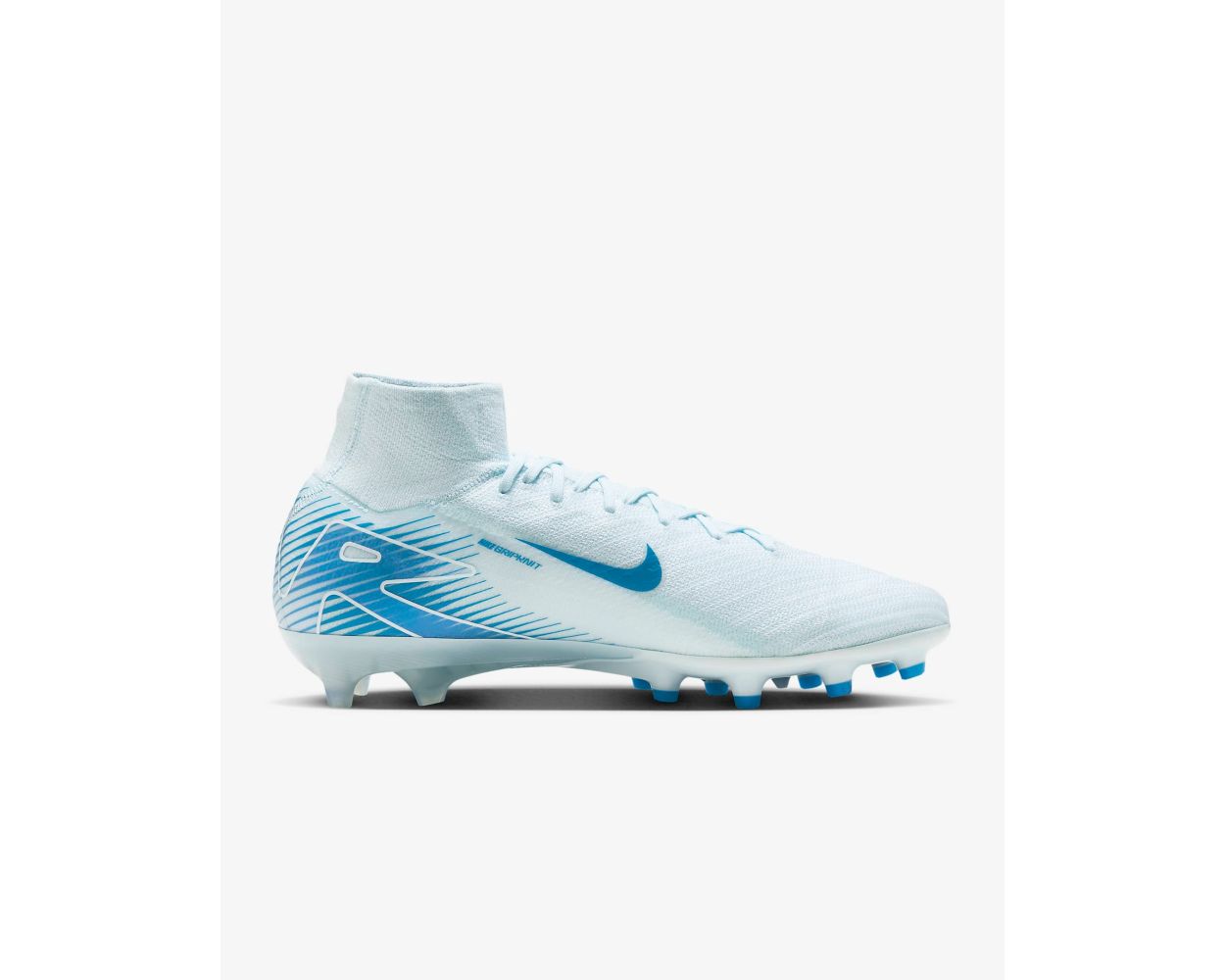 Nike Mercurial Superfly 10 Elite FG High Top Soccer Cleats Glacier Orbit Blue Nike Mercurial Superfly 10 Club Turf Soccer Shoes - Glacier  main image 4