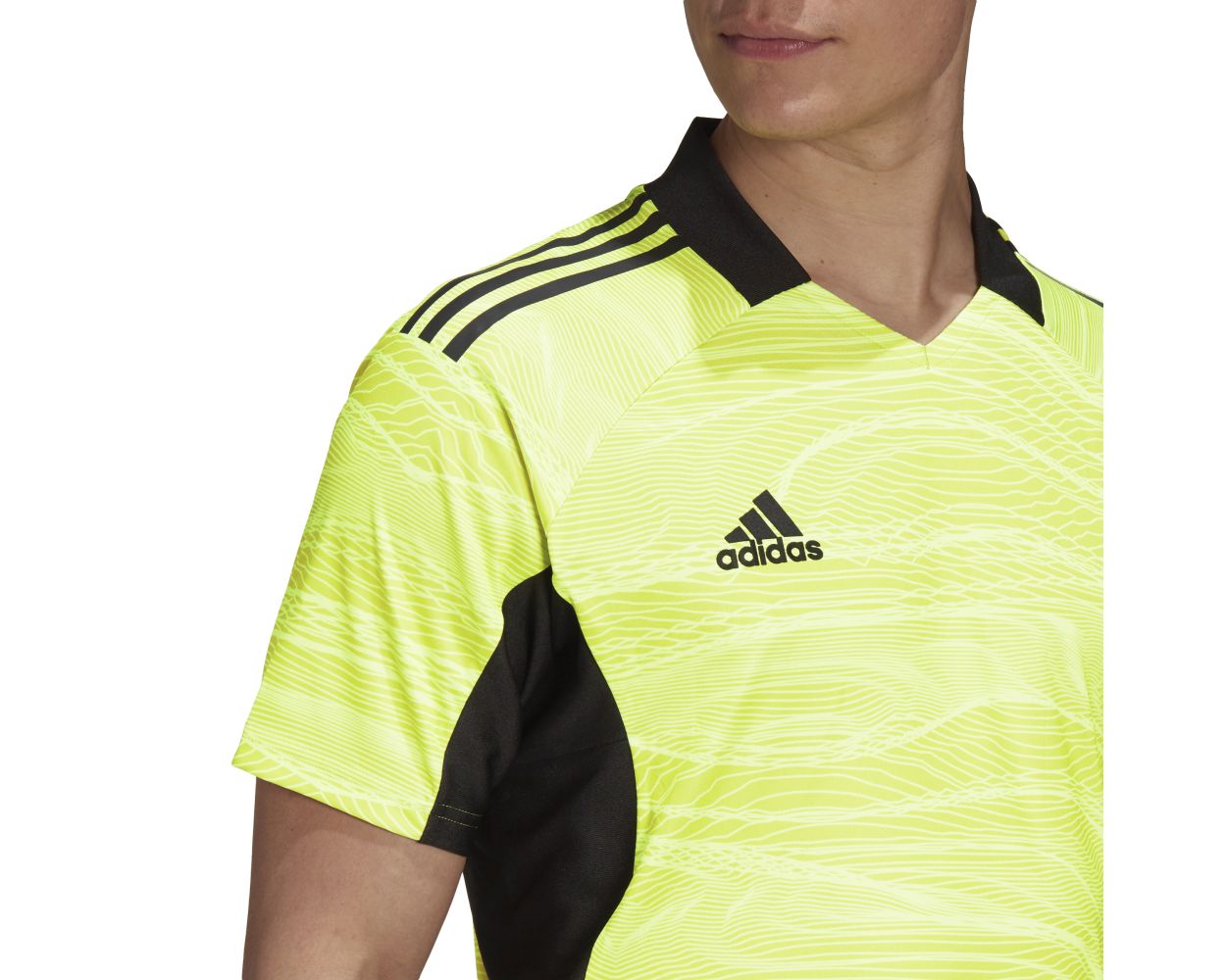 Con 21 SS Men Goalie Jersey Yellow