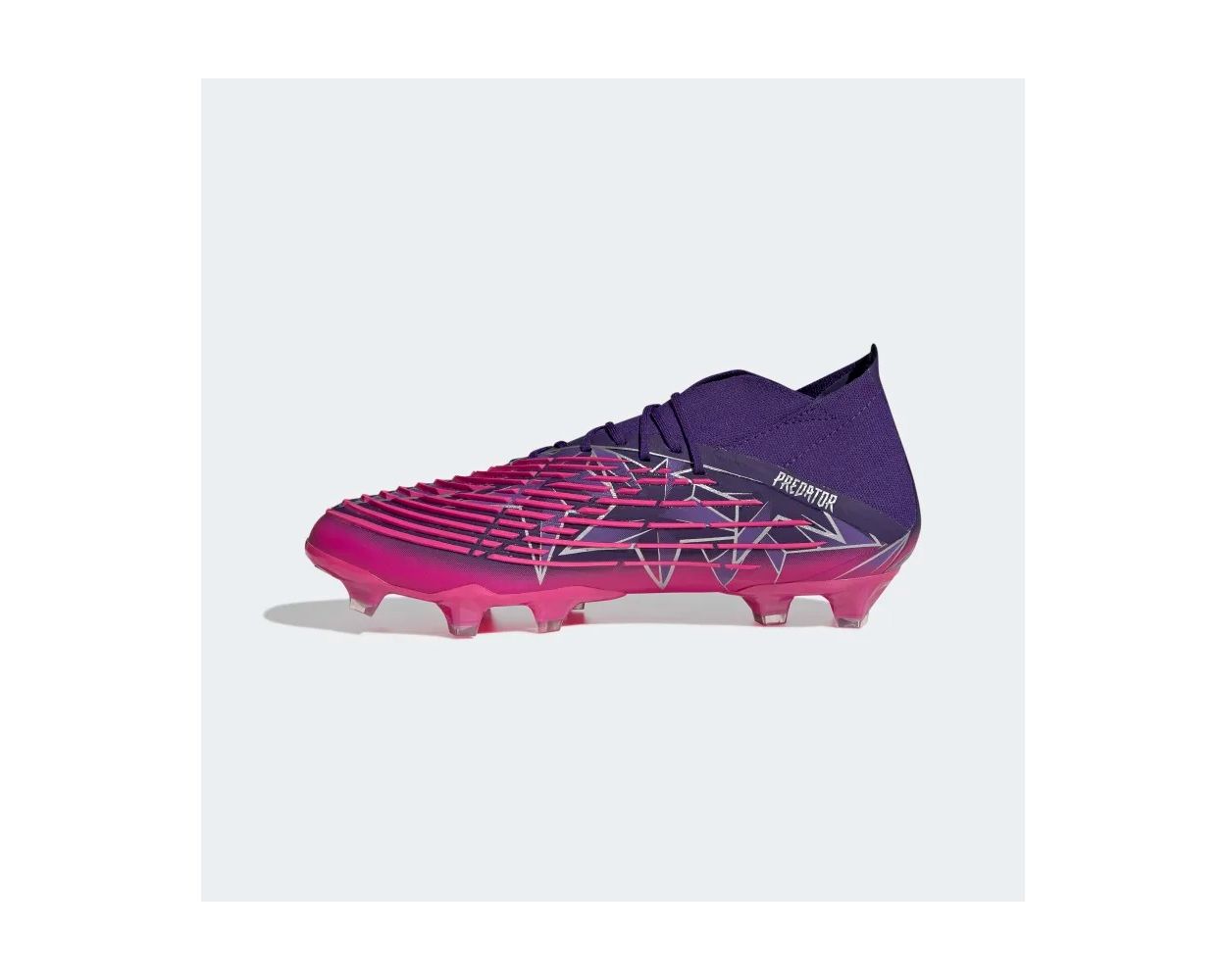 Adidas cheap cleats purple