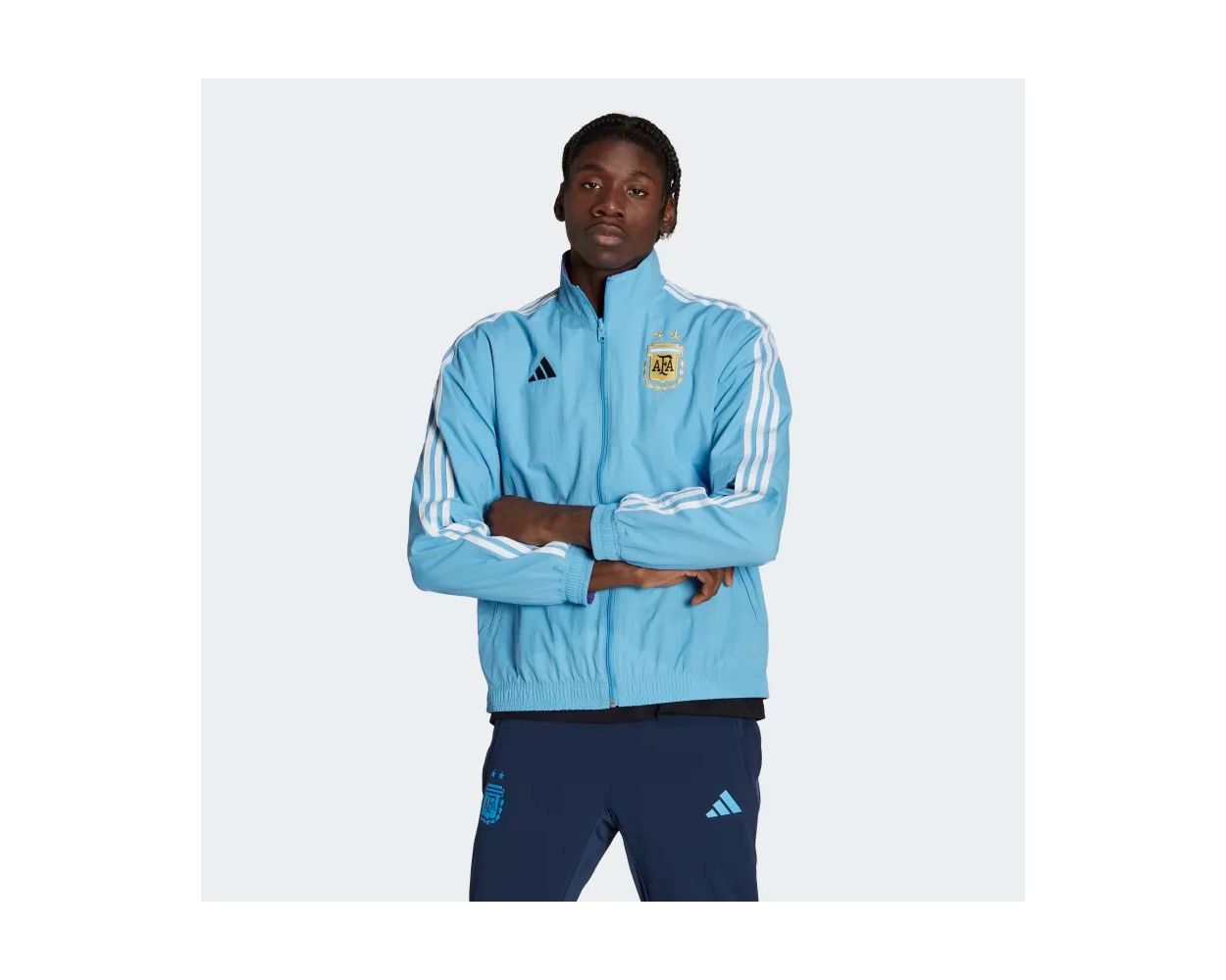 Argentina Anthem Track Jacket - Blue