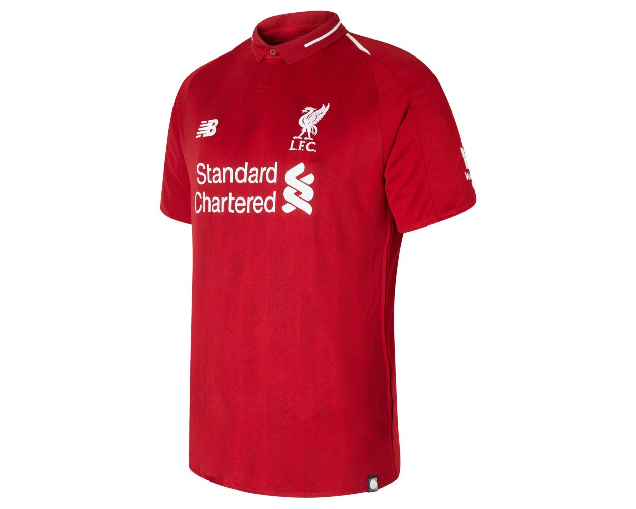 NB Liverpool Home Jersey Mens 2018 19 Red White