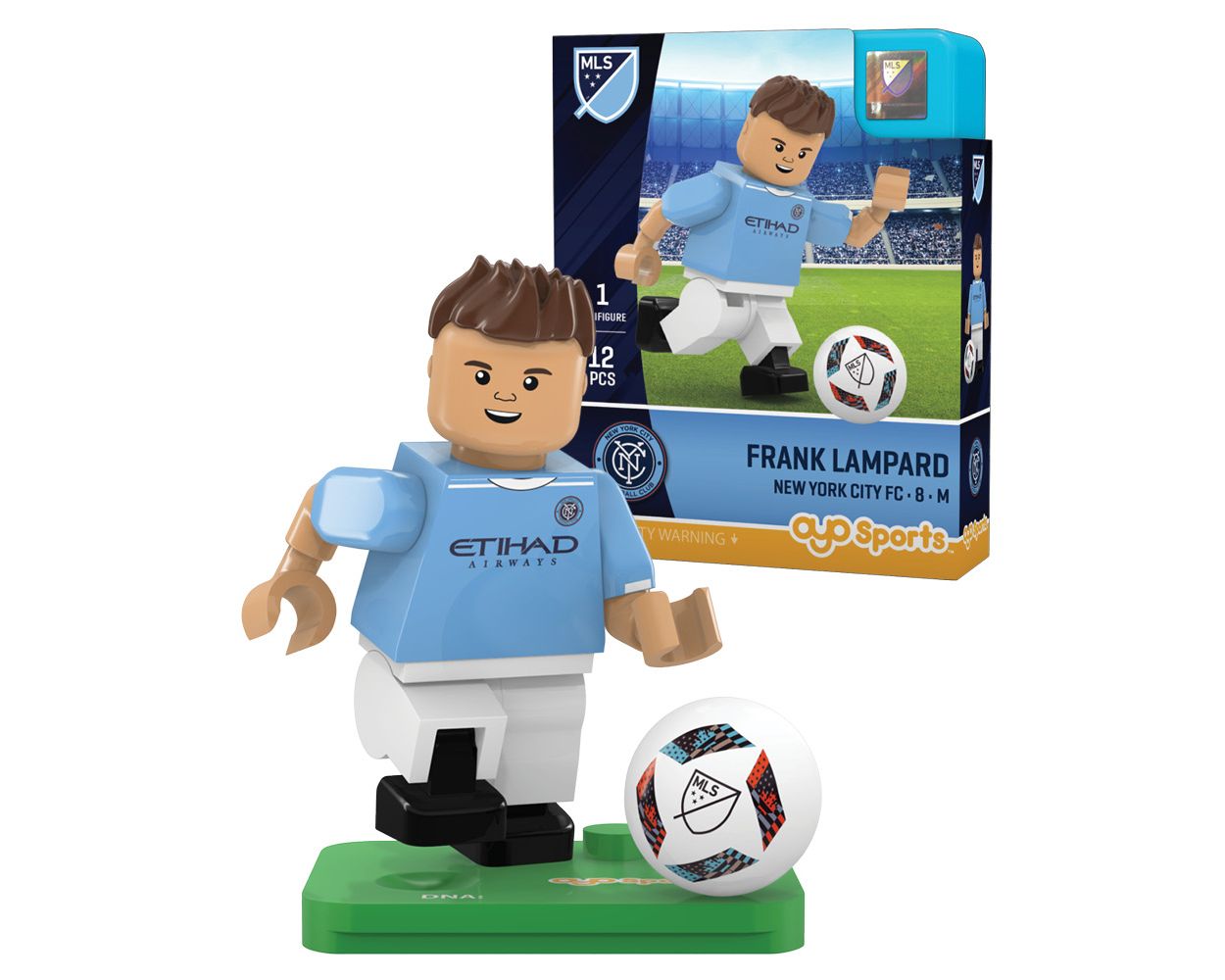 OYO Sports NYCFC Frank Lampard Mini Figure 2016