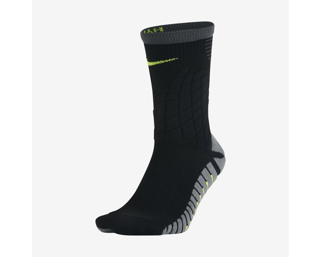 Nike Strike Hypervenom Crew Socks - Black/Grey