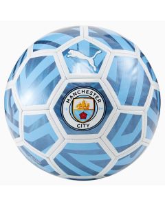 Puma MCFC Fan Soccer Ball - Blue