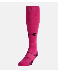 UA Team Over-The-Calf Sock Tropic Pink