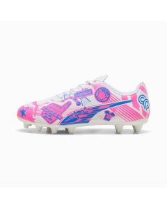 Puma Ultra CP Legacy FG/AG JR - White/Pink