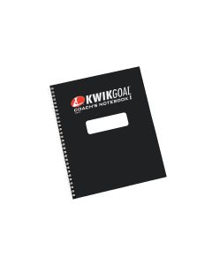 Kwikgoal Coach's Notebook - Black