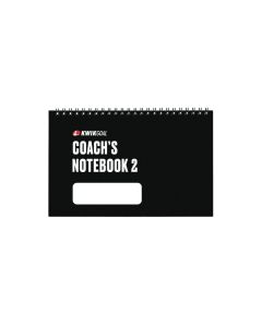 Kwikgoal Coach's Notebook II - Black