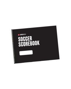 Soccer Score Book - Black