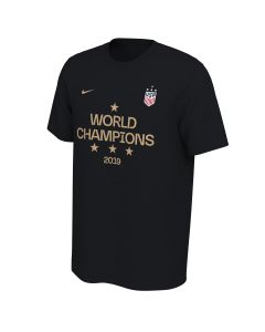 USA WNT 2019 World Cup Champions Men's Tee black
