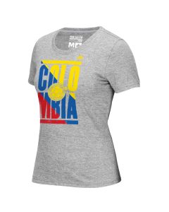 adidas Colombia Women's Copa Tee - Grey