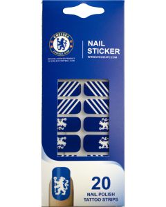 Maccabi Art Chelsea Nail Stickers - Royal/White