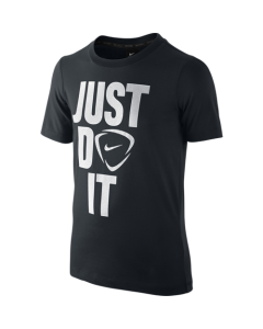 Nike Academy SS Just Do It Tee Youth - Black 6