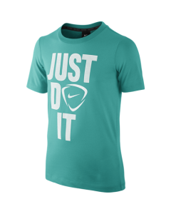 Nike Academy SS Just Do It Tee Youth - Turbo Green 6