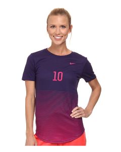 Nike Dri-Blend Graphic Tee - Purple/Pink