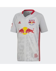 adidas NY Red Bulls Home Jersey Youth 2019/20 - Grey