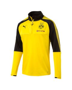 Puma BVB 1/4 Zip Training Top - Yellow/Black