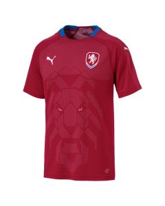 Puma Czech Republic Mens Home Jersey 2017/18 - Red