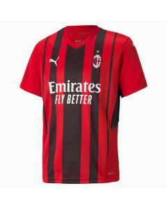 Puma AC Milan Youth Home Jersey 21 - Red