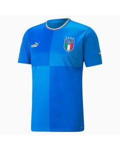 Puma Italia Home Mens Jsy 2022 - Blue
