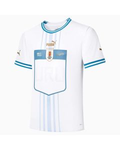 Puma Uruguay Mens Away Jersey 2022 - White