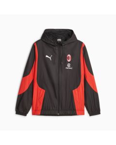 Puma AC Milan Prematch Jacket - Black/Red