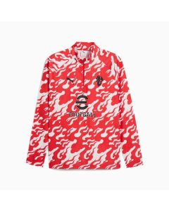 Puma AC Milan 1/4 Zip Training Top - Red