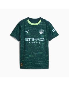 Puma Man City Y 4th Jersey 25/26 - Green