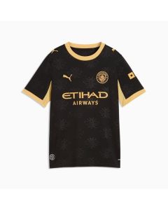 Puma Man City Y Away Jersey 26/27 - Black