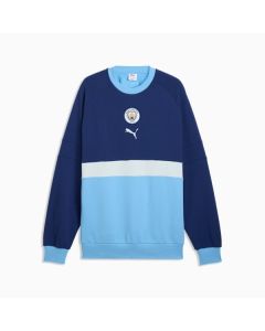 Puma Man City Football Crew Sweat - Blue