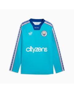 Puma Man City King Jsy LS - Speed Blue