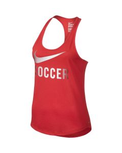 Nike Soccer Graphic Tank Top - Light Crimson