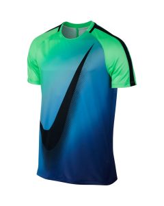 Nike Dry Squad Football Top - Green/Blue